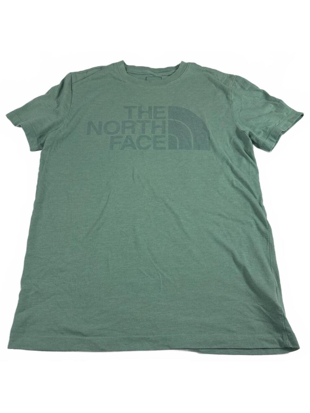 The North Face Men's Mint Green Crewneck Subtle Print T-Shirt Size S